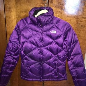 Purple 550 Northface Jacket